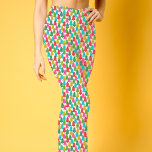 Leggings Motif de Noël coloré amusant<br><div class="desc">Ces leggings super amusants sont décorés d'arbres de Noël colorés en vert, jaune doré, rouge, aqua, citron vert et rose magenta. Les arbres ont été créés avec un aspect papier de tissu, qui a l'air façonné. Idéal pour la saison des Fêtes ou en s'associant avec ce pull parfait et moche...</div>