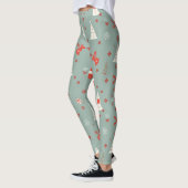 Leggings Motif de Noël cosy (Gauche)