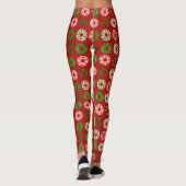 Leggings Motif de Noël Donut Holiday (Dos)