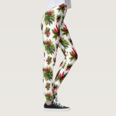 Leggings Motif de Noël et de verdure (Droite)