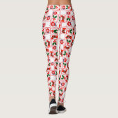 Leggings Motif de Noël festif (Dos)