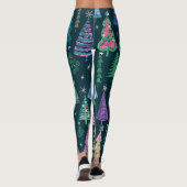 Leggings Motif de Noël Festif (Dos)