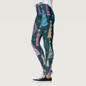 Leggings Motif de Noël Festif (Gauche)