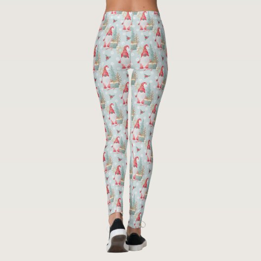 Leggings Motif de Noël Gnome (Dos)