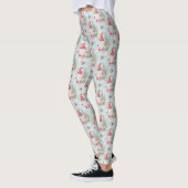 Leggings Motif de Noël Gnome (Gauche)