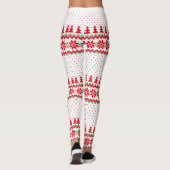Leggings Motif de Noël Jalons de Noël, tenue de Noël (Dos)