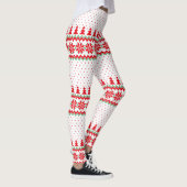 Leggings Motif de Noël Jalons de Noël, tenue de Noël (Droite)