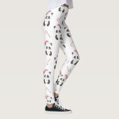 Leggings Motif de Noël Panda (Droite)
