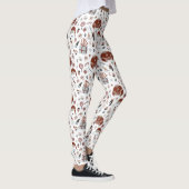 Leggings Motif de Noël rétro (Droite)