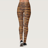 Leggings Motif de panier d'osier (Dos)