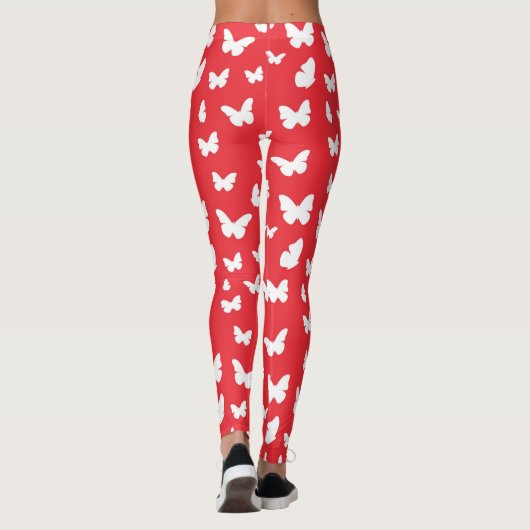Leggings Motif de papillon 2 (Dos)