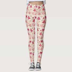Leggings motif de papillon 2