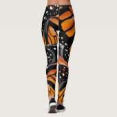 Leggings MOTIF de PAPILLON de MONARQUE GRAND par (Dos)