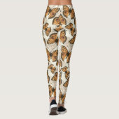 Leggings Motif de papillon paon (Dos)