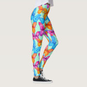 Leggings Motif de papillons colorés (Droite)