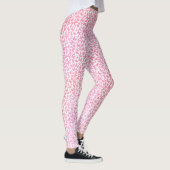 Leggings Motif de papillons d'aquarelle rose (Droite)