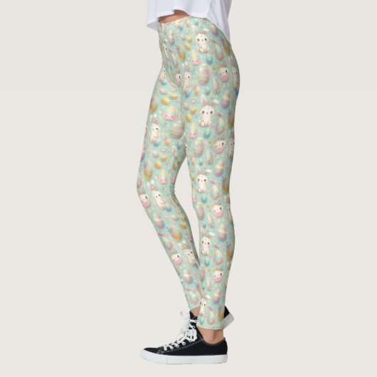 Leggings Motif de Pâques (Gauche)