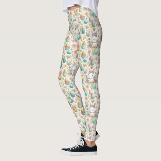 Leggings Motif de Pâques (Gauche)
