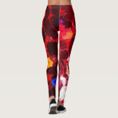 Leggings Motif de parties scintillant brillant en mosaïque  (Dos)