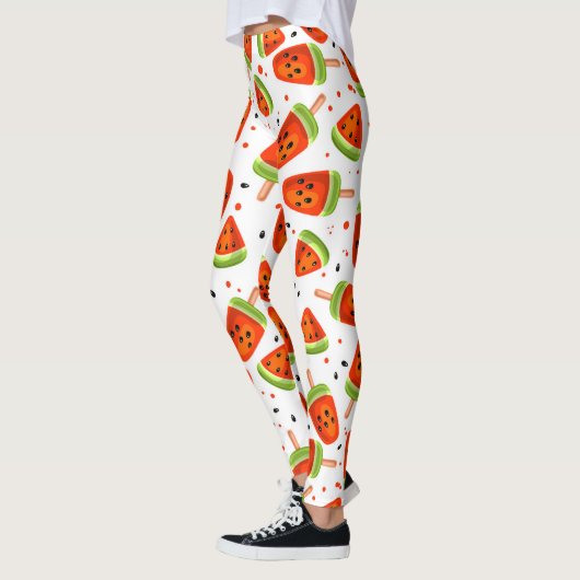 Leggings Motif de pastèque (Gauche)