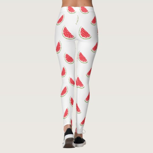 Leggings Motif de pastèque (Dos)