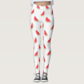 Leggings Motif de pastèque (Devant)