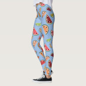 Leggings Motif de pastèque moderne coloré (Gauche)