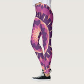 Leggings Motif de pavage de pollen (Gauche)
