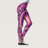 Leggings Motif de pavage de pollen (Droite)