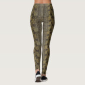 Leggings Motif de peau de crocodile tout plus de - imprimez (Dos)