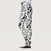 Leggings Motif de peau léopard (Gauche)