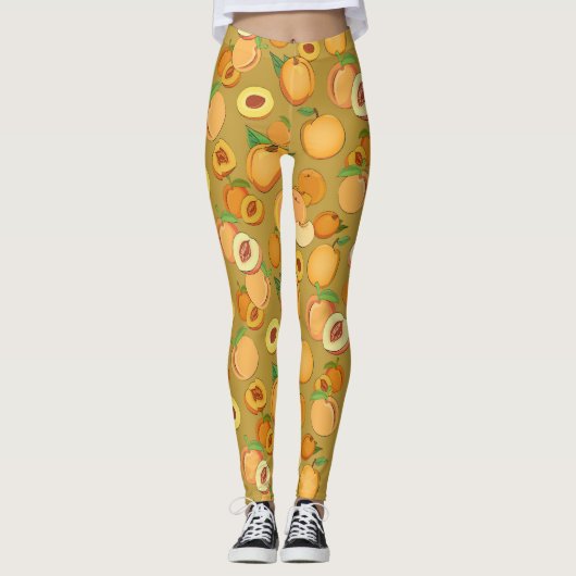 Leggings Motif de pêche 2 (Devant)