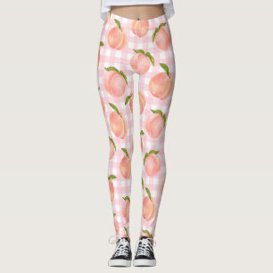 Leggings Motif de pêche d'été doux grand