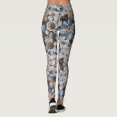 Leggings Motif de peinture florale couleur eau (Dos)