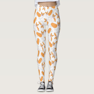 Leggings Motif de Pembroke Welsh Corgi