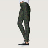 Leggings Motif de pin (Gauche)