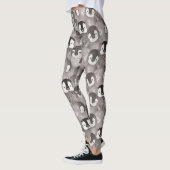 Leggings Motif de pingouin mignon bébé (Gauche)