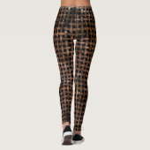Leggings Motif de poids en bois (Dos)