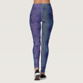 Leggings Motif de points holographiques Iridescente (Dos)