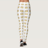 Leggings motif de poisson en conserve saumon (Dos)