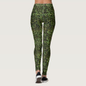Leggings Motif de poivre chili vert (Dos)