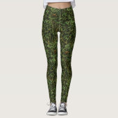 Leggings Motif de poivre chili vert (Devant)
