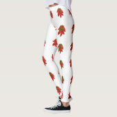 Leggings Motif de poivrons de piment rouge (Gauche)
