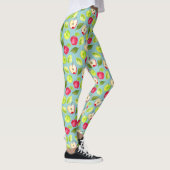 Leggings Motif de pommes d'aquarelle (Droite)