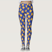 Leggings Motif de pop-corn amusant (Devant)