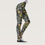 Leggings Motif de printemps foncé (Droite)