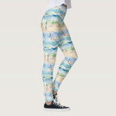 Leggings Motif de rivage de bécasseau côtier (2) (Droite)