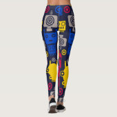 Leggings Motif de robots spatiaux (Dos)