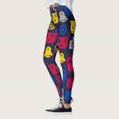 Leggings Motif de robots spatiaux (Gauche)