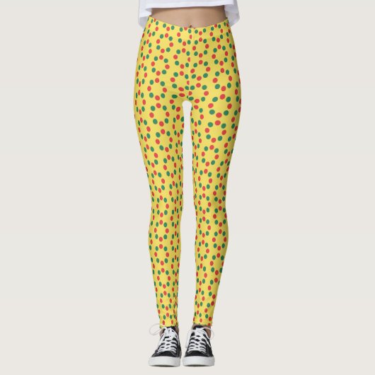 Leggings Motif de rotation (Devant)